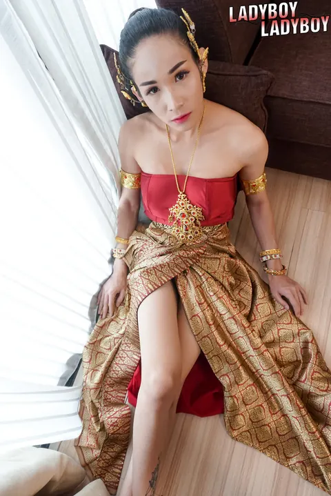 Asian Trans Woman Strips Nude and Has Sex with Her Partner – photo 2 of 16