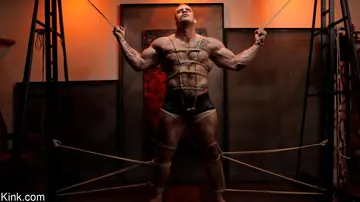 Trans Woman Dominates in Bondage Restraints