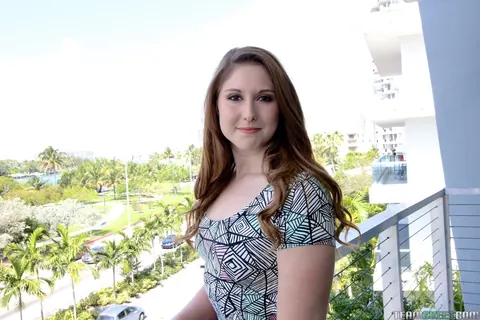 Rose Red: Brunette with Small Tits and Tattoo Spreads Her Pussy Outdoors – photo 2 of 18