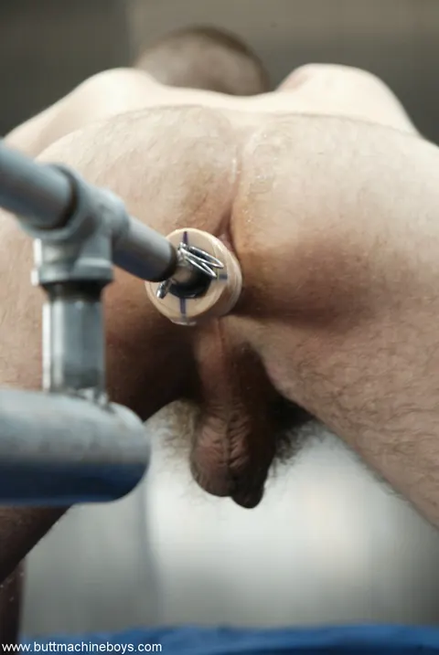 Thick Hairy Man Takes Anal and Plays with a Dildo – photo 11 of 21