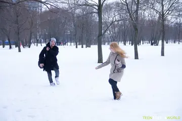 Russian Redhead Rides to a Creampie After Pussy Licking