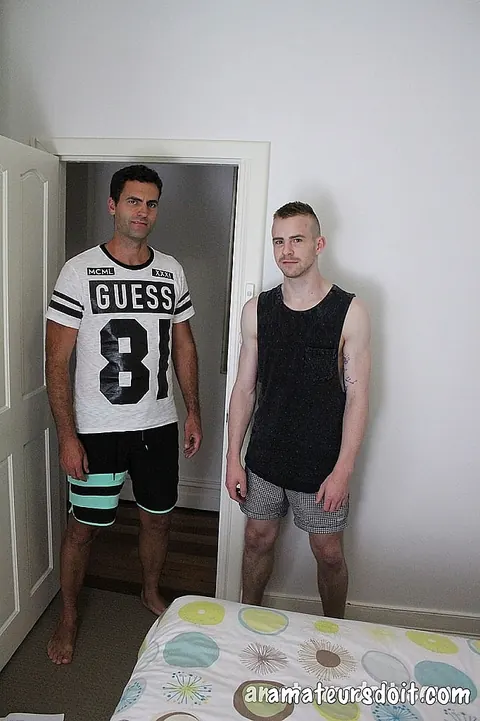 Tall Hairy Man Sucks Cock and Takes Anal – photo 4 of 21