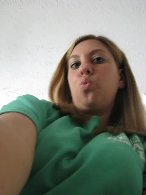 Redhead Amateur Makes Silly Faces in Clothed Selfies – photo 15 of 20