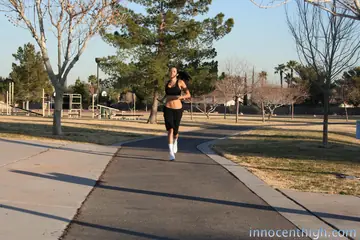 Busty Latina MILF Strips and Fingers Her Pussy Outdoors