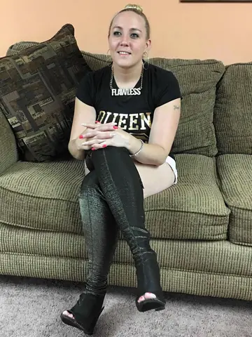 Petite Latina MILF Deepthroats Him and Swallows His Load
