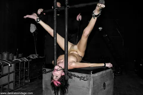 Kayden Faye: Brunette PAWG in Bondage Spreads and Takes a Huge Dildo – photo 20 of 21