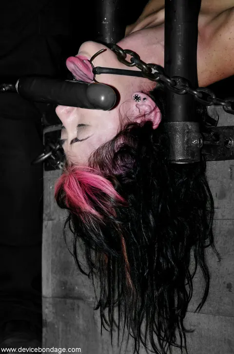 Kayden Faye: Brunette PAWG in Bondage Spreads and Takes a Huge Dildo – photo 19 of 21