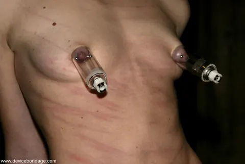 Sarah Jane Ceylon: Skinny Blonde MILF in Bondage Shows Her Small Tits and Tattoo – photo 18 of 20