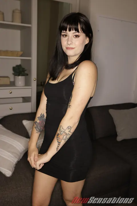 Nova Vixen: Petite Brunette Sucks and Rides BBC in the Hotel – photo 1 of 21