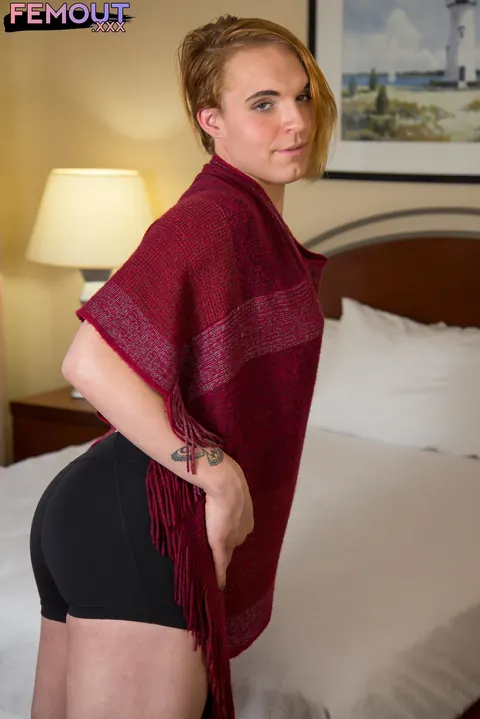 Thick Trans Woman Undresses and Shows Her Small Tits and Big Ass – photo 2 of 16