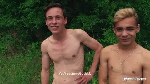 Three Men Fuck Outdoors in an Anal Threesome – photo 21 of 21