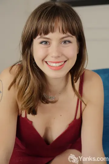 Hairy Brunette Uses a Dildo on the Sofa