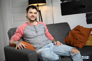 Two Men Strip, Kiss, and Fuck Anally
