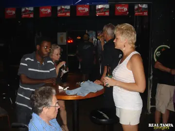 Tracy Lick – Tall MILF Fucks and Kisses at the Bar