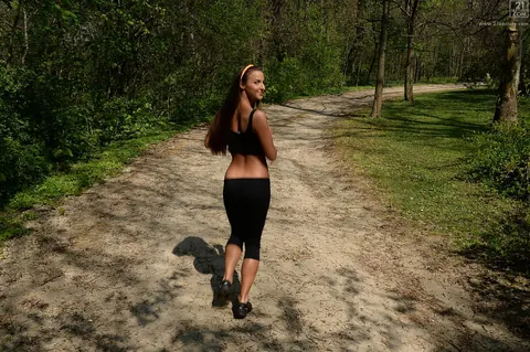 Amirah Adara: Outdoors, a Skinny Hungarian Brunette Fucks Her Partner – photo 16 of 16