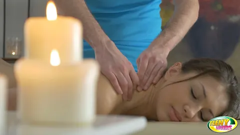 Rebeca Taylor: Petite Russian Brunette Fucks Her Masseur – photo 3 of 21