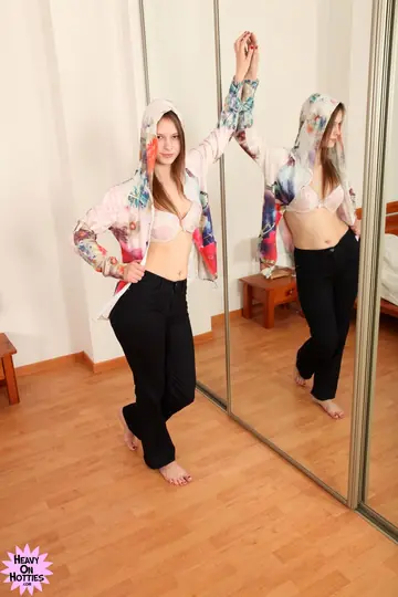 Beata Undine – Brunette Undresses and Fucks Her Partner After Kissing