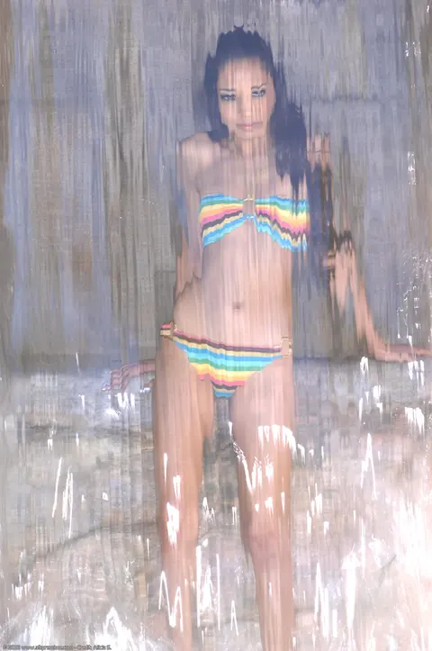Alexis Love: Latina Brunette Poses in Her Bikini Before Stripping Outdoors – photo 5 of 21