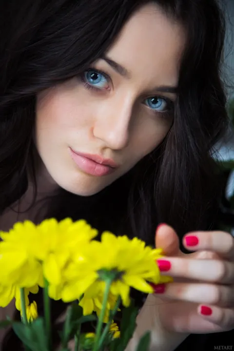 Zsanett Tormay: Skinny Brunette Undresses Slowly and Poses – photo 6 of 21