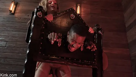 Trans Woman Dominates Her Bound Partner in Femdom Bondage – photo 14 of 21