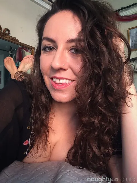 Nikki Silver: Brunette in Panties Selfie Shows Her Hairy Pussy – photo 15 of 20