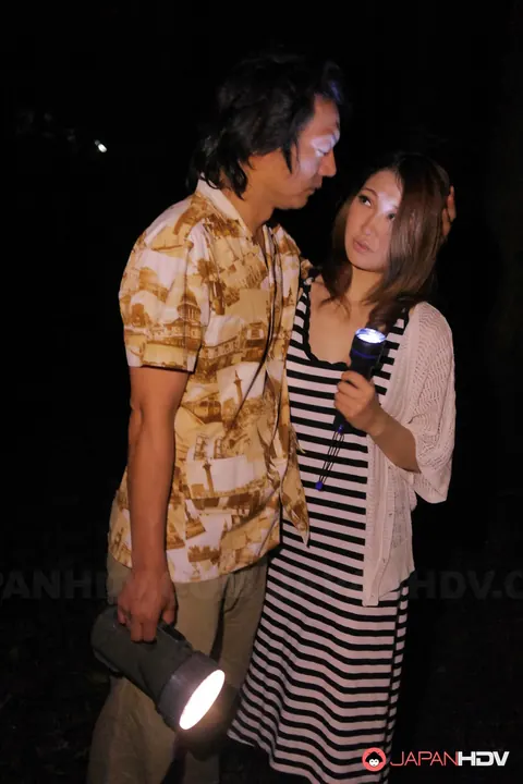 Miho Miyazawa: Petite Japanese Brunette Sucks Cock and Gets Kissed – photo 14 of 20