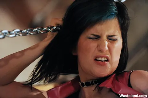 Redhead Controls Curvy Brunette in Bondage and Lesbian Sex – photo 12 of 16
