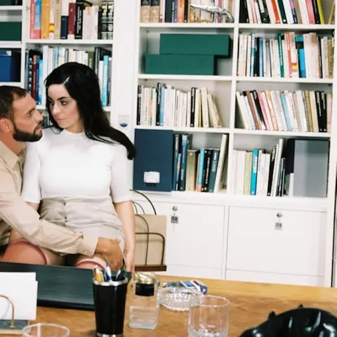 Maria Riot: Busty European MILF Sucks and Takes Anal on the Office Table – photo 11 of 18
