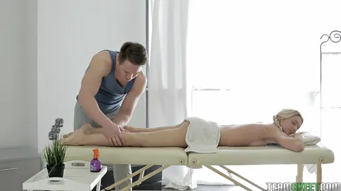 Blonde Woman Sucks and Fucks Her Masseur – photo 15 of 21