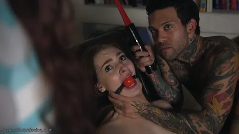 Maya Kendrick: Tall Redhead MILF with Big Tits Joins a BDSM Threesome – photo 4 of 20