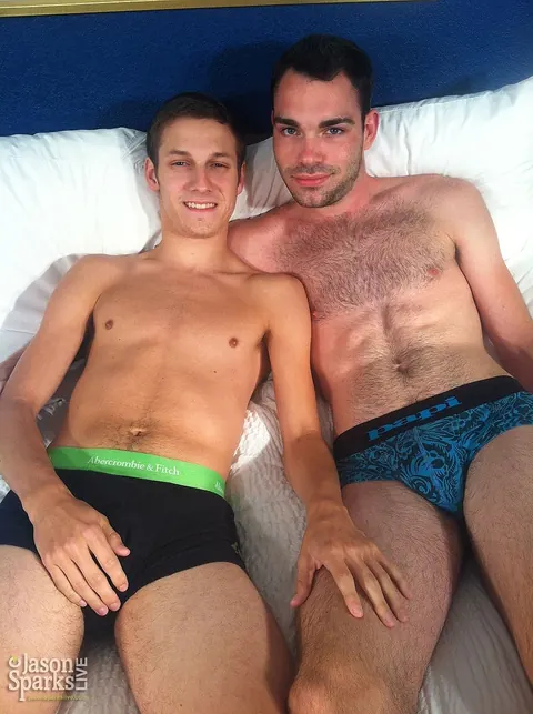 Two Hairy Men Fuck Bareback in Missionary Until They Cum – photo 6 of 21