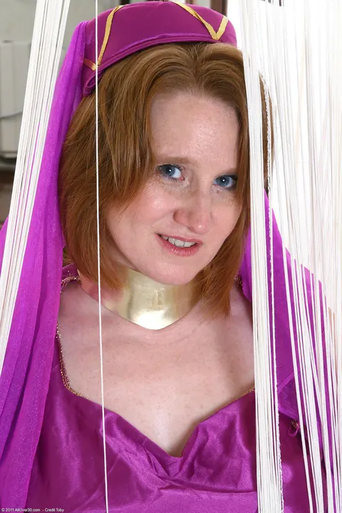 Redhead MILF with Big Tits Spreads Her Fat Pussy Wide – photo 3 of 21