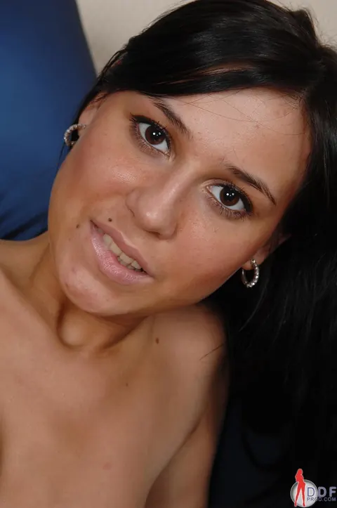 Sonechka: Slim Russian Brunette Undresses and Spreads for Anal at the Casting – photo 19 of 20
