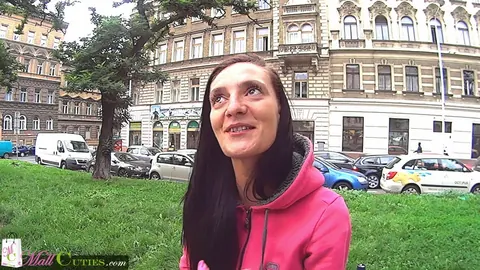 Slim Brunette with a Tattoo Fucks in Public – photo 2 of 16