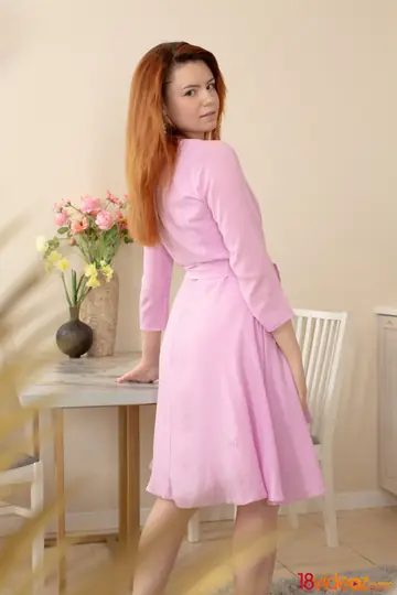Thick European Redhead Takes a Hard Fuck and Gets a Facial on Her Knees