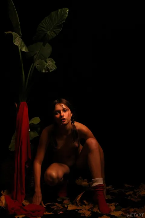 Skinny Woman Poses Nude in Her Boots – photo 19 of 21