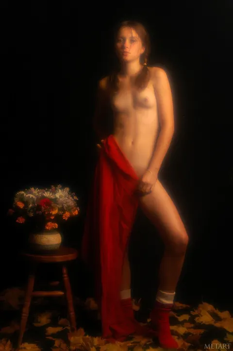 Skinny Woman Poses Nude in Her Boots – photo 15 of 21