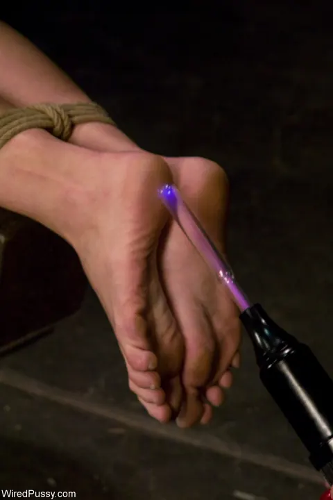 January Seraph: Blonde PAWG Submits to Dildo and Bondage in Lesbian Domination – photo 5 of 21