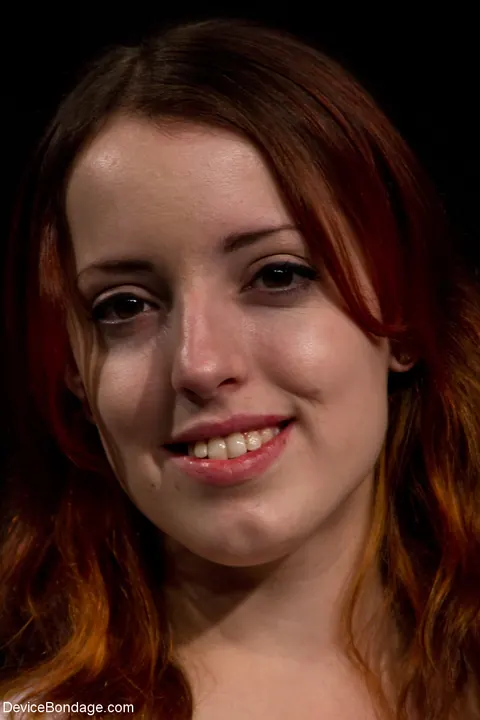 Sloane Soleil: Redhead in Bondage Takes a Dildo and Gets Fucked – photo 2 of 21