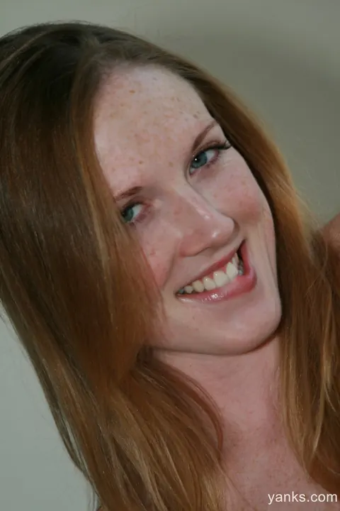 Redhead Teases Her Pussy and Uses a Dildo – photo 3 of 16