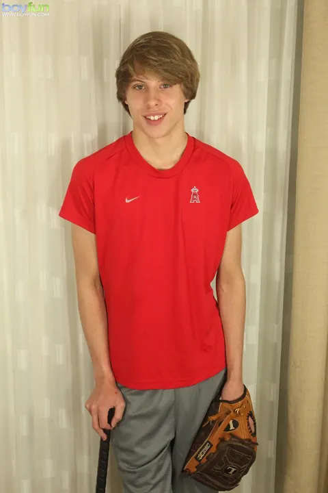 Slim Twink Strips Nude, Flaunts His Tight Ass and Masturbates – photo 1 of 21