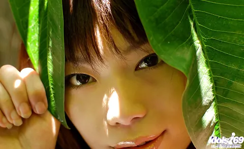 Hikari Hino: Redhead Japanese Babe Shows Her Big Natural Tits Outdoors – photo 14 of 15