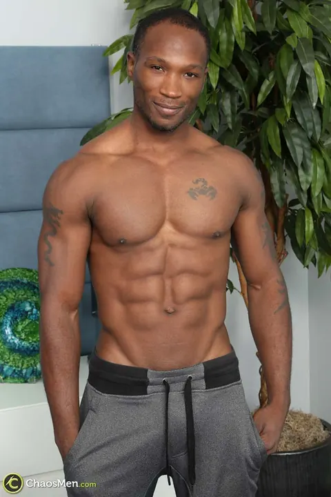 Man Poses Naked in the Bedroom Showing Big Cock – photo 2 of 21