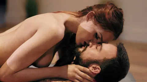 Trans Woman Gives an Erotic Massage and Kisses Her Partner – photo 12 of 21