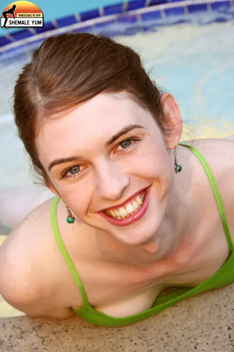 Slim Trans Woman Poses Nude Outdoors – photo 2 of 16