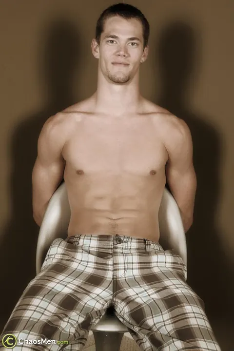 Hairy Man Sucks Blindfolded Partner and Jerks Him to Cum – photo 2 of 21