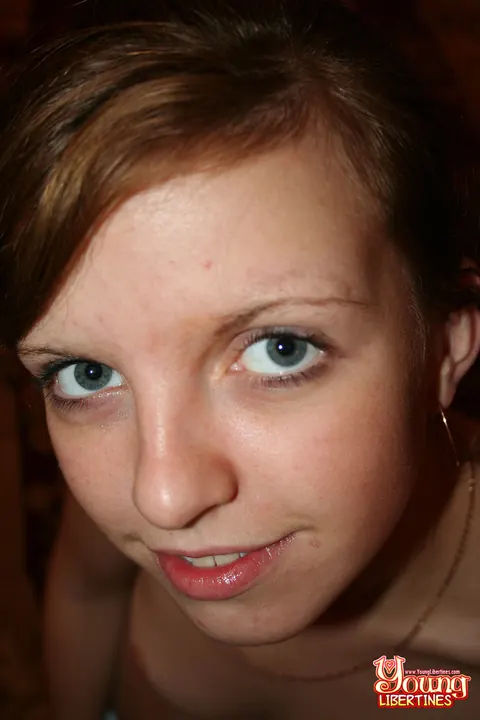 Katya Mukhina: Amateur Redhead with Short Hair Spreads Her Shaved Pussy – photo 10 of 20