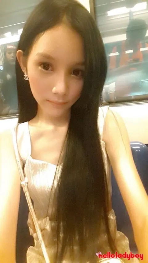 Asian Trans Woman Poses in Dresses Then Strips Nude – photo 2 of 20