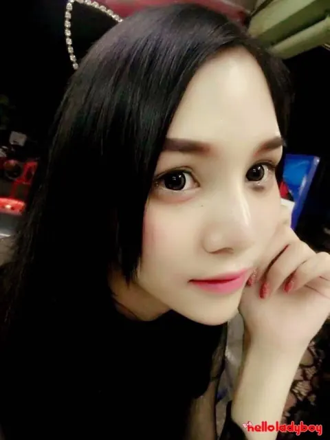 Asian Trans Woman Poses in Dresses Then Strips Nude – photo 4 of 20