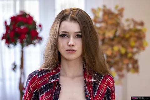 Olivia Sparkle: Czech Redhead Undresses and Spreads to Show Her Small Natural Tits – photo 2 of 20